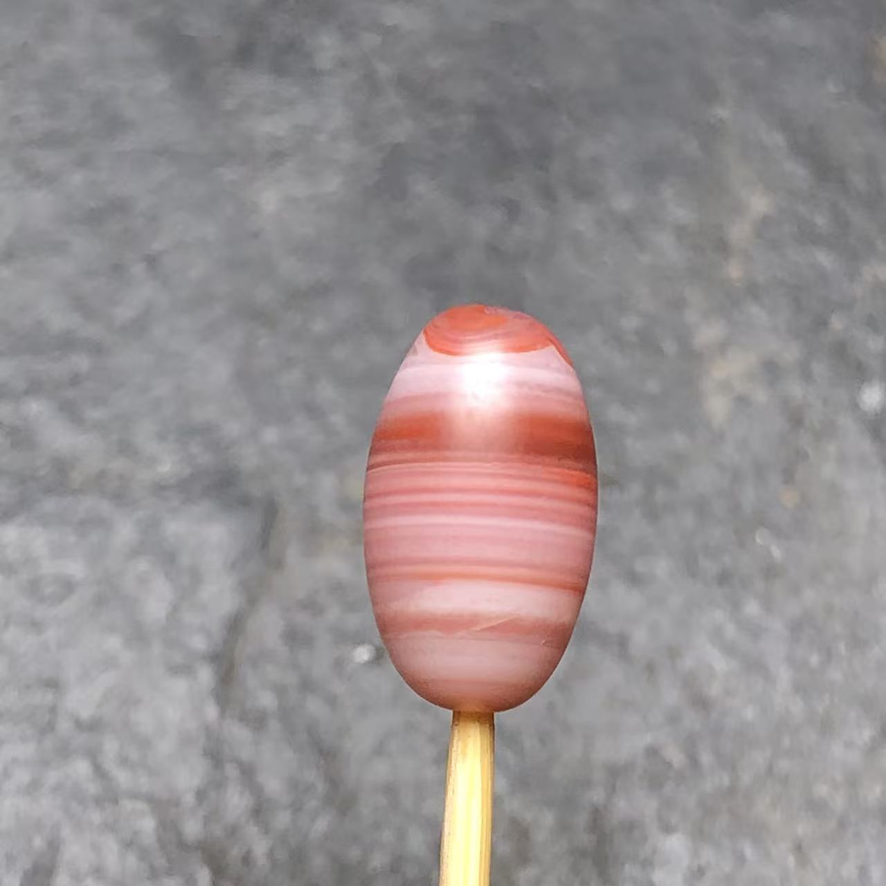 天然原矿南红玛瑙桶珠直径8长13.8毫米