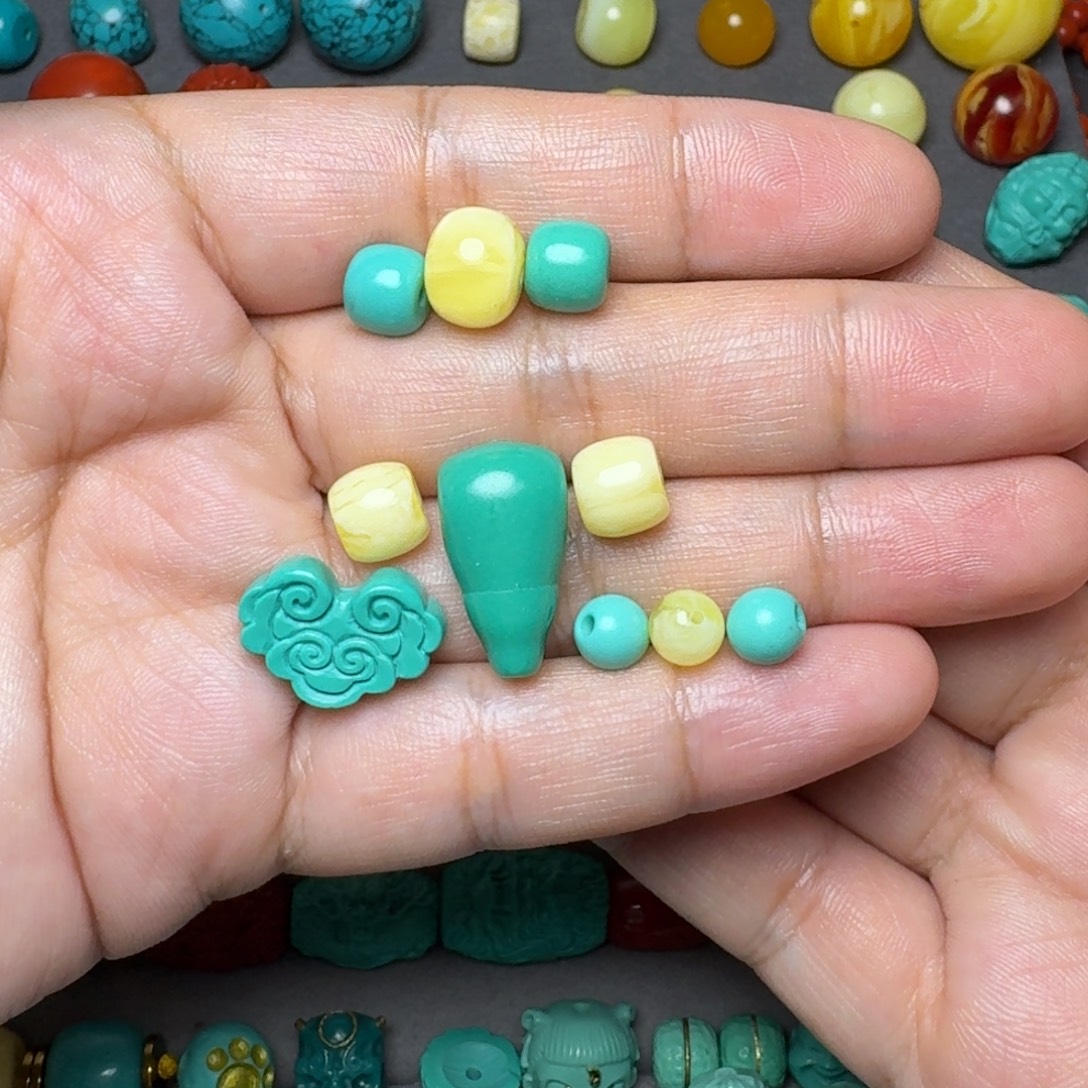 非金属顶蜜10.绿8.腰8.三通10.祥云一个，弟子4绿2黄