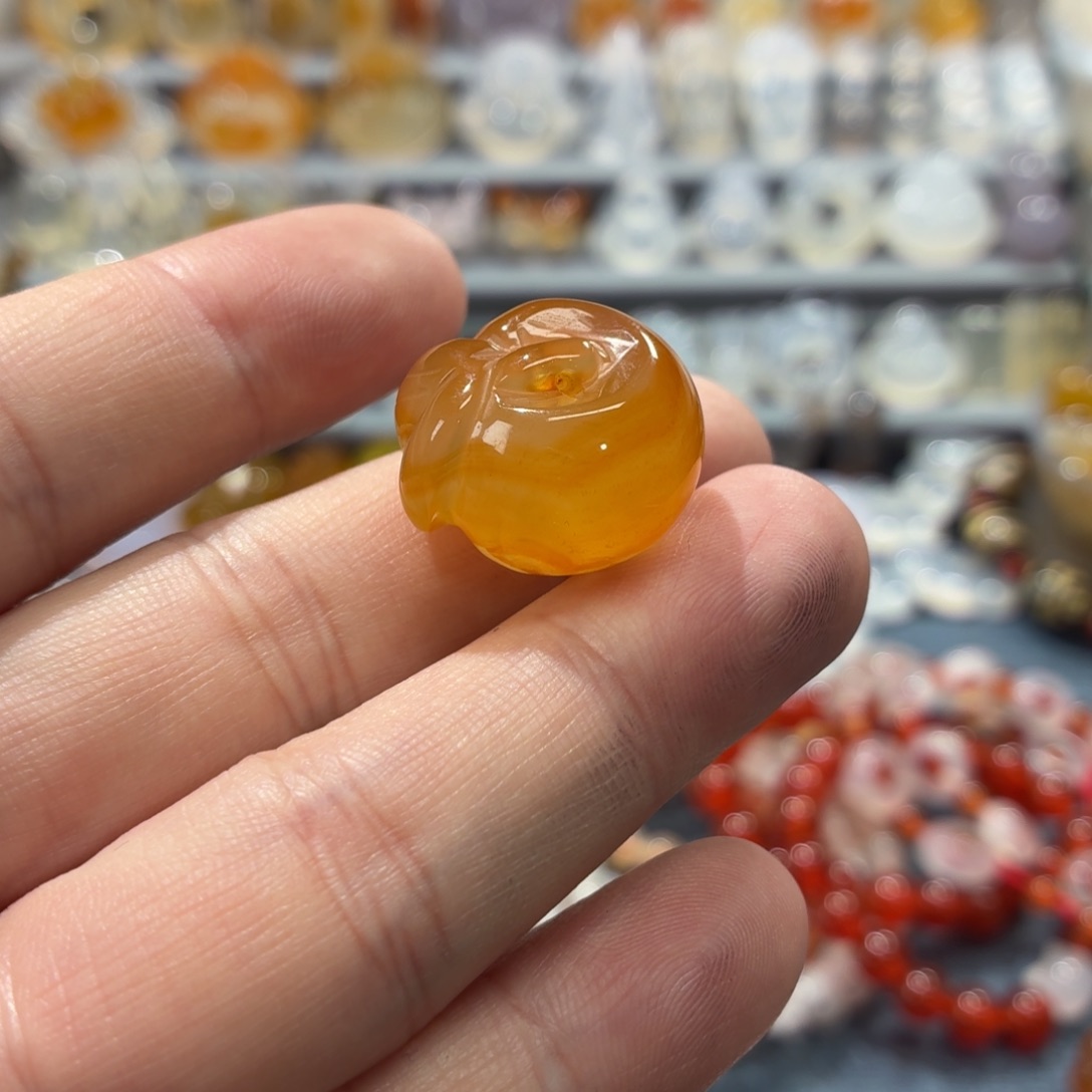 玛瑙/玉髓未镶嵌吊坠(不含链)