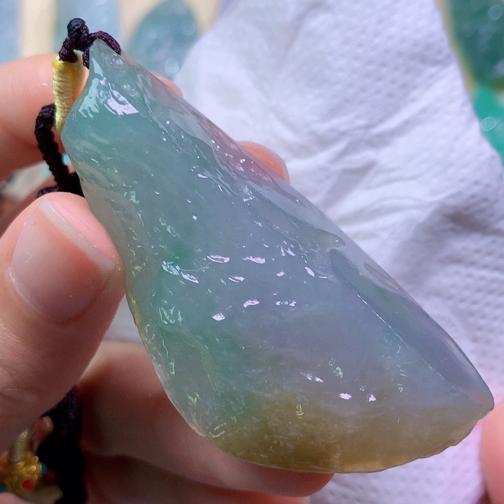 翡翠未镶嵌吊坠(不含链) 1573