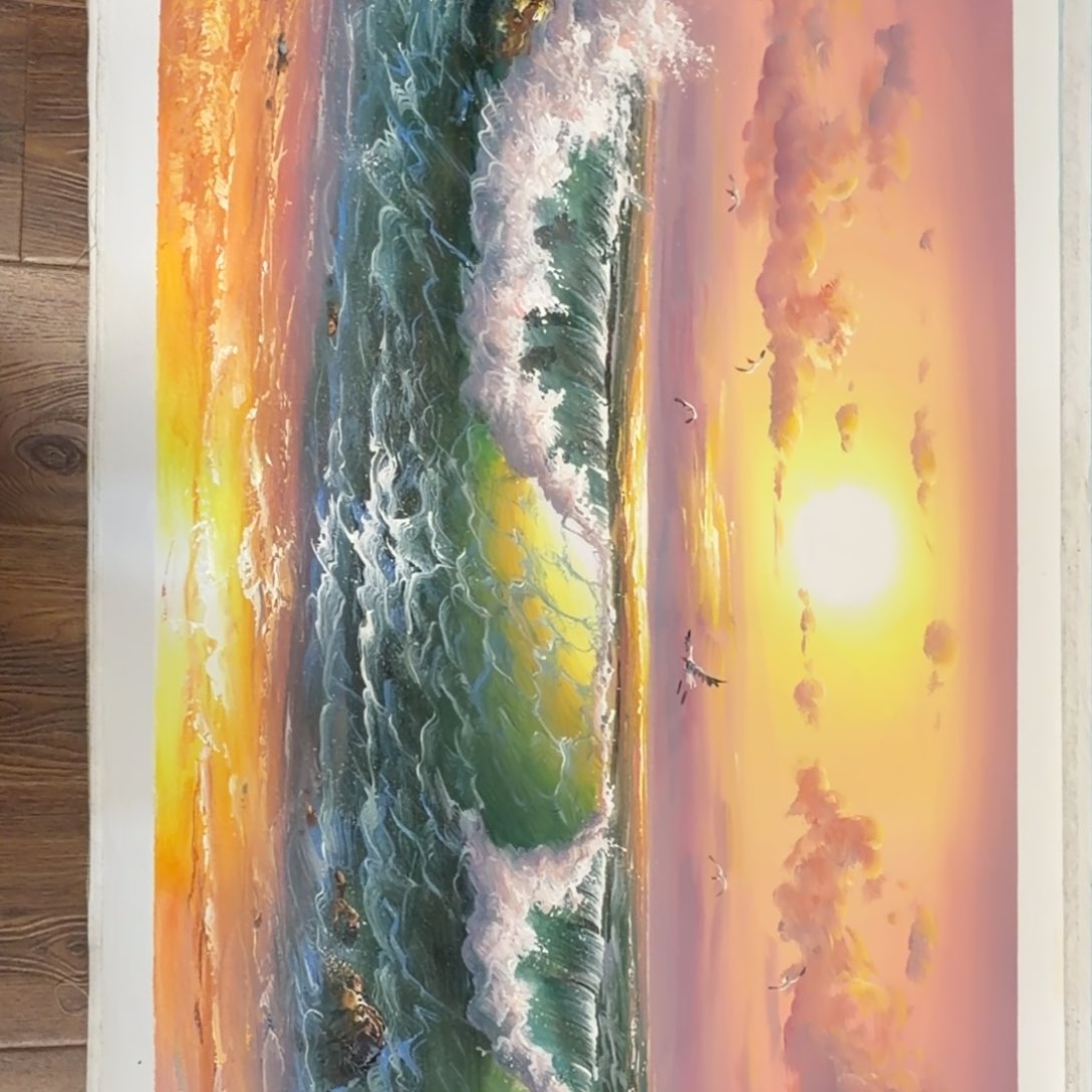 油画在哪呢我想问一下