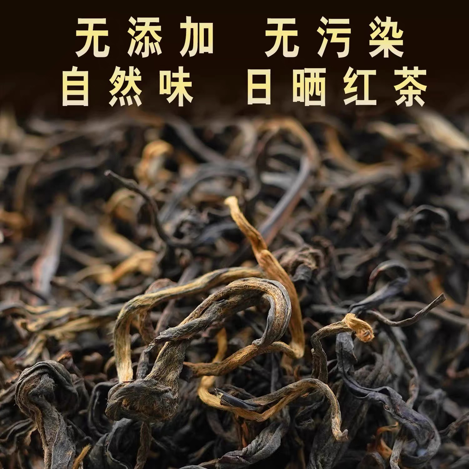 凤庆老品种古树晒红散茶