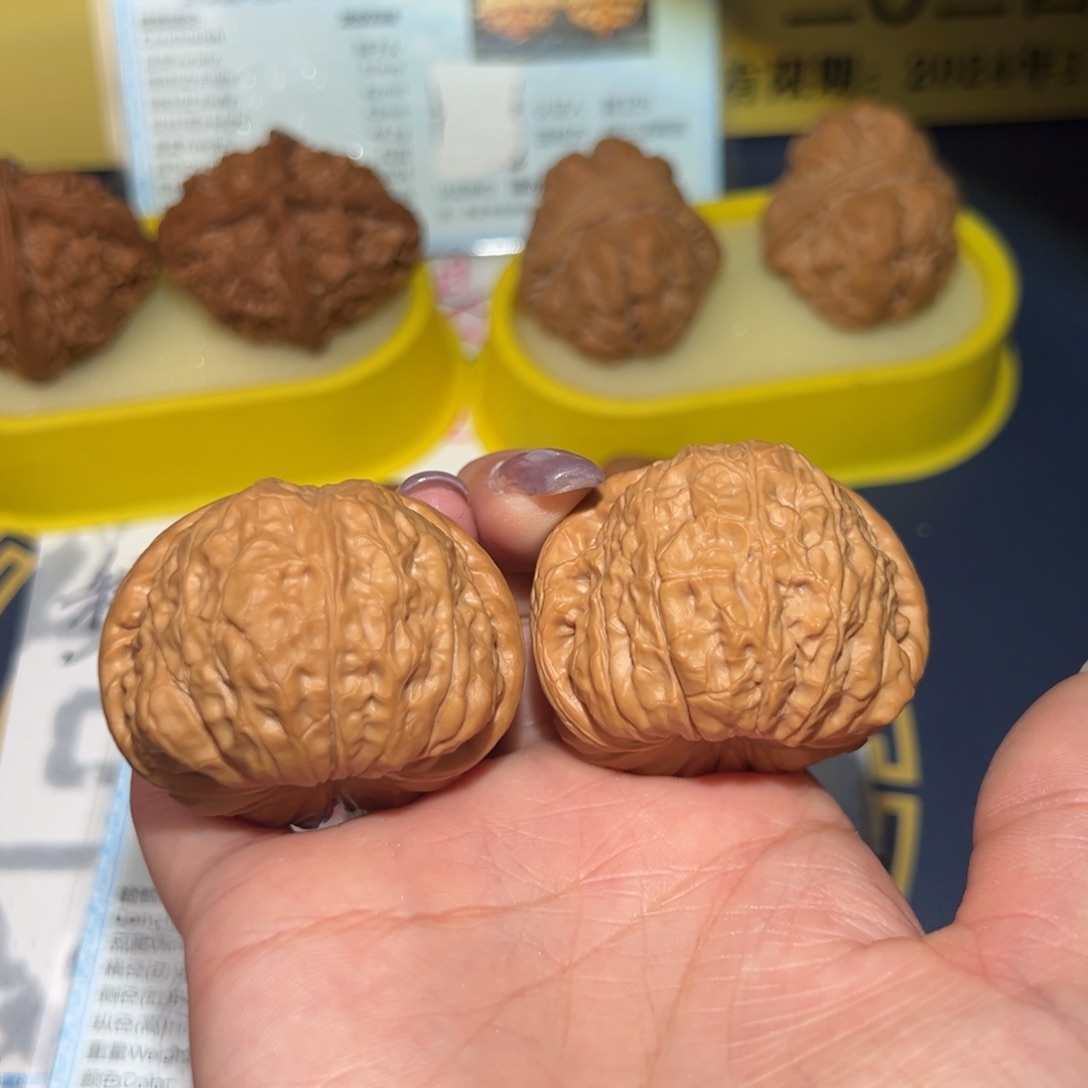 文玩核桃把件南瓜44➕圆底