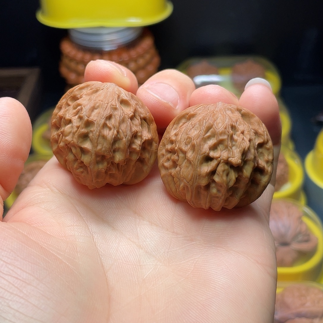 文玩核桃吊坠37尺磨盘