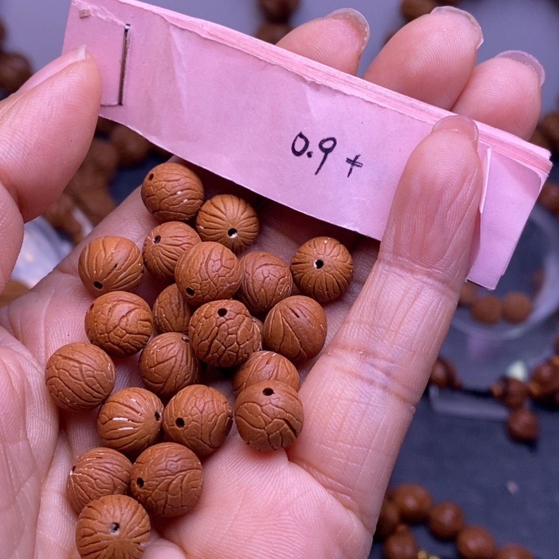 秦岭龙纹桃核23颗