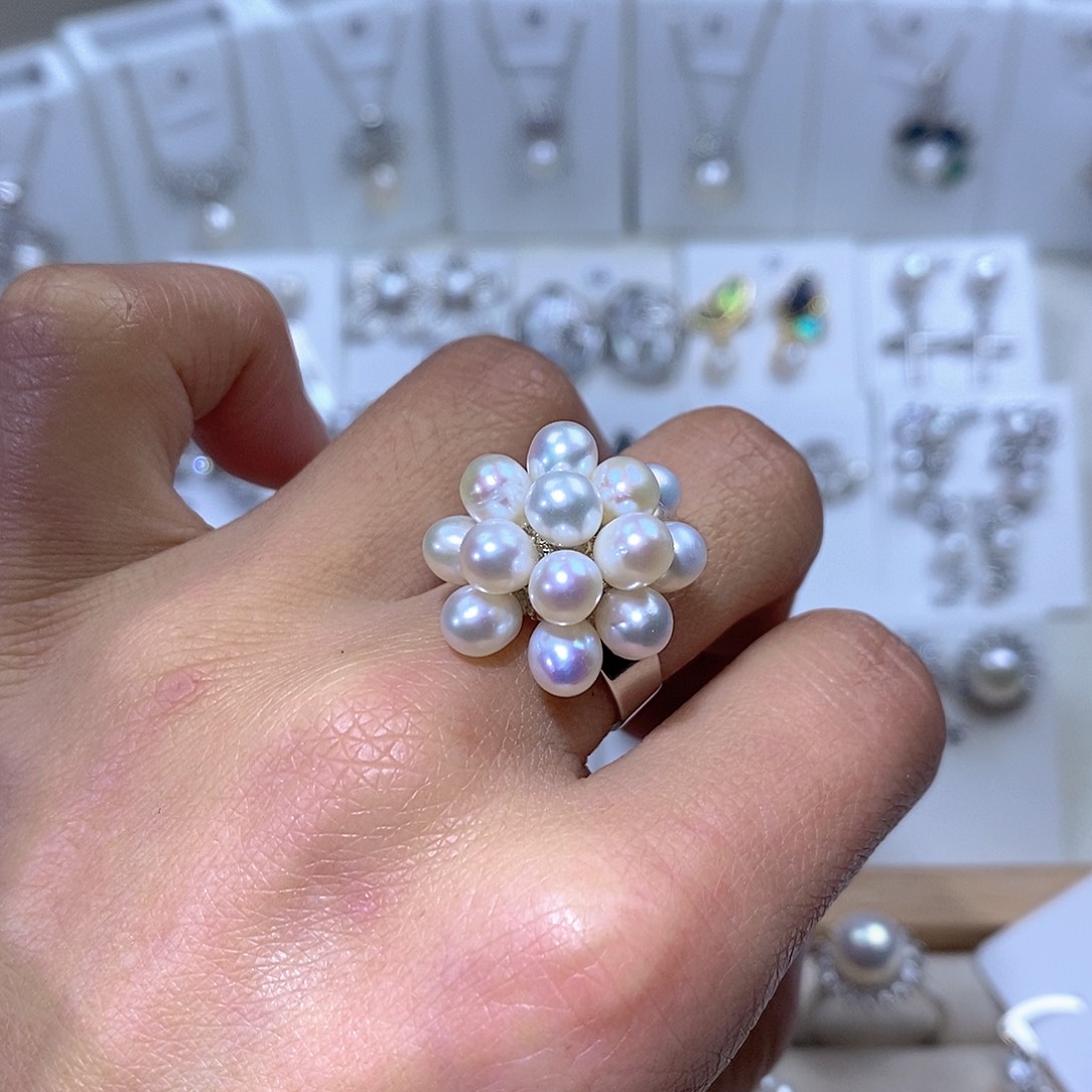 未镶嵌耳饰淡水珍珠