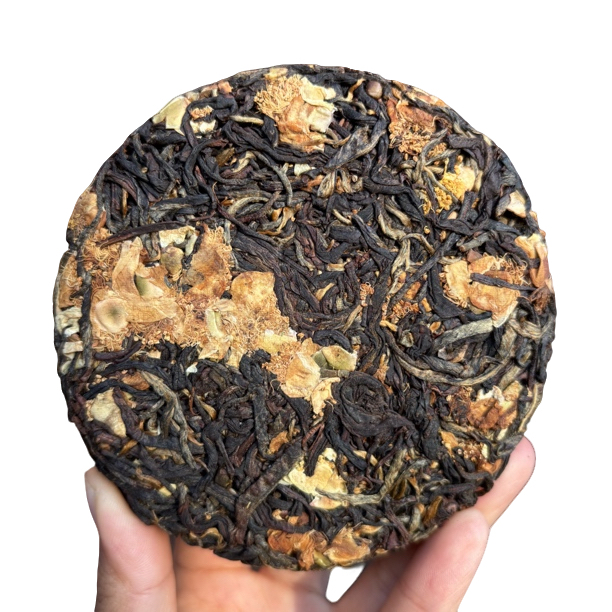 【官田村-古树晒红茶➕茶花饼】2025年古树晒红茶