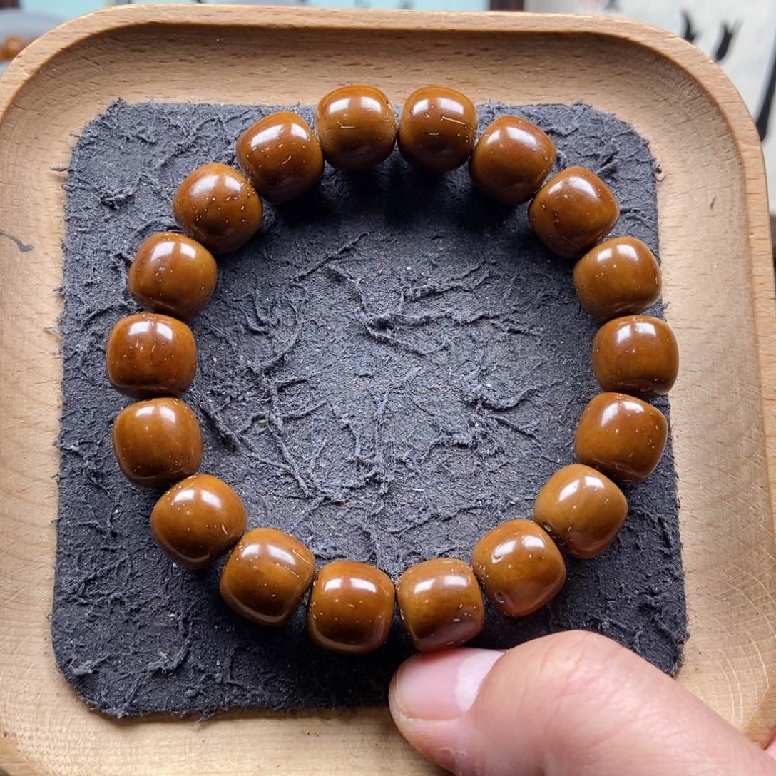 紫金鼠手串13mm近实心老型