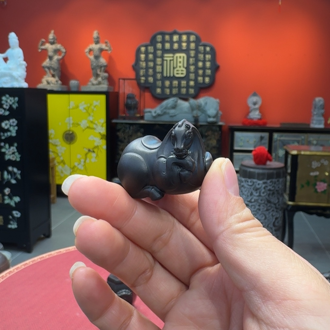 西安石晋錾石雕手工雕刻摆件