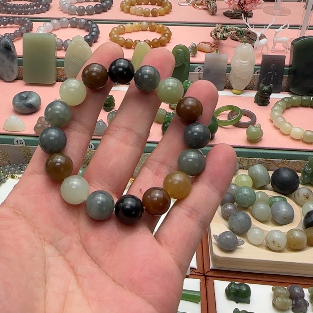 初***~和田玉未镶嵌吊坠(不含链)