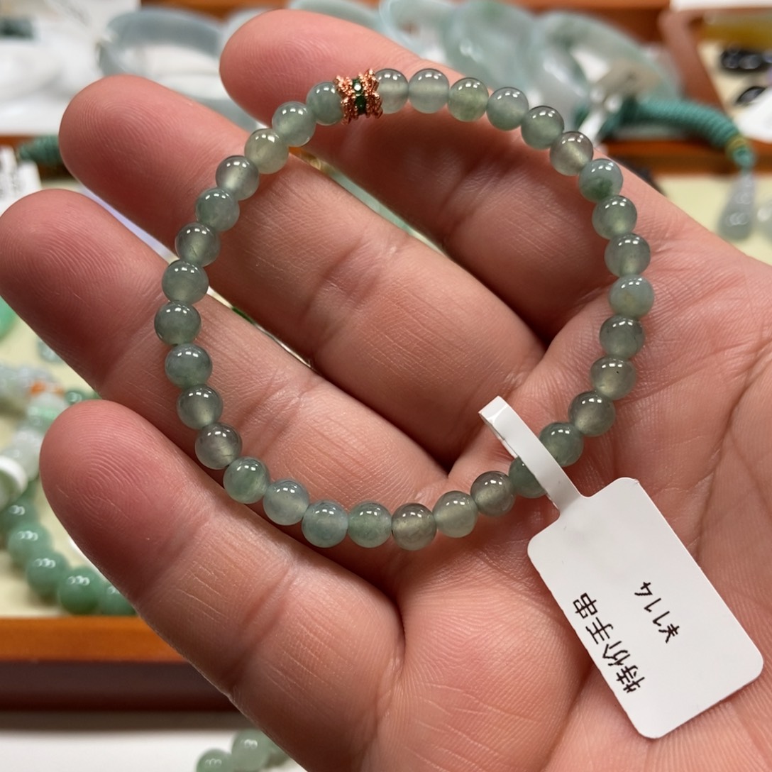 未镶嵌手链翡翠翡翠