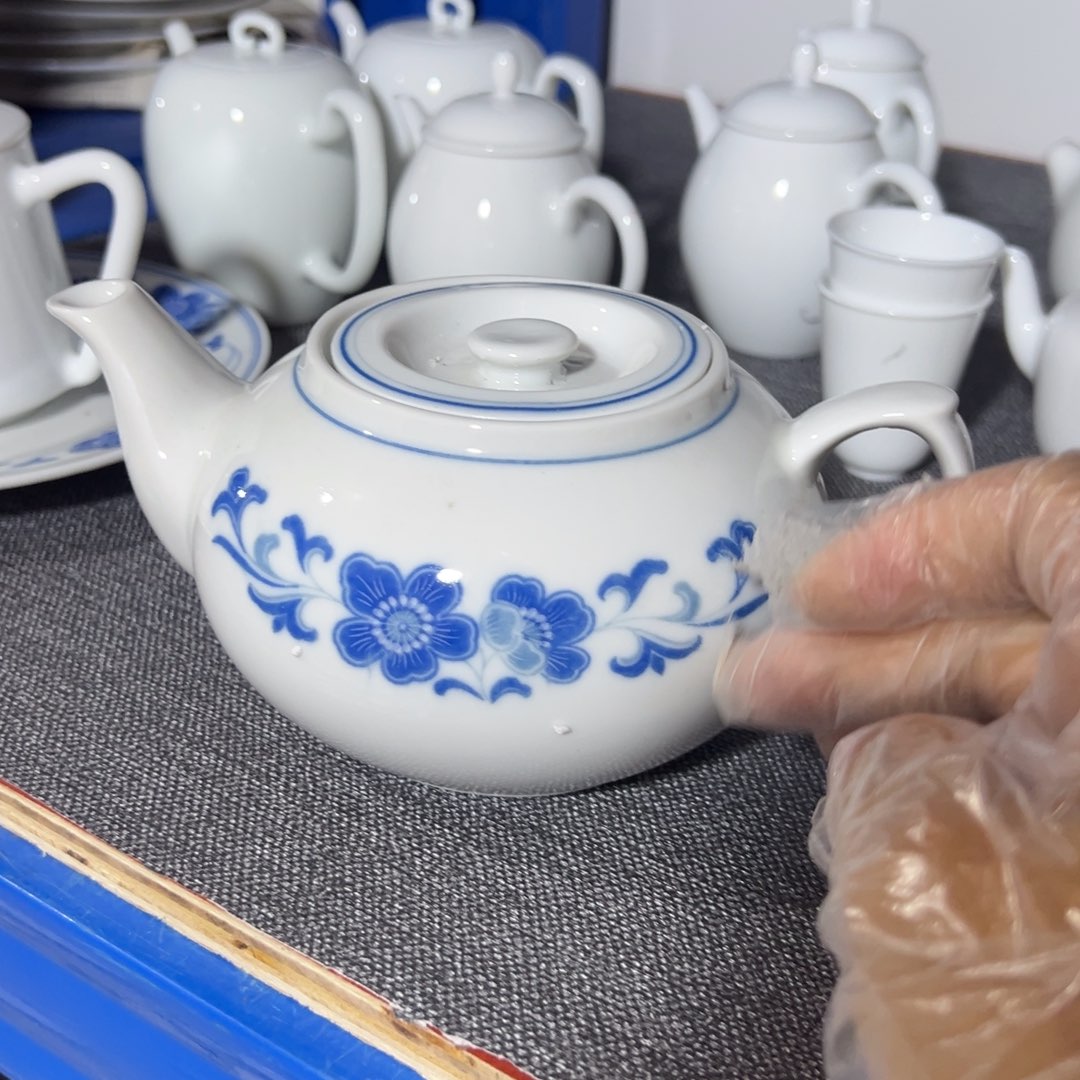 醴陵高温陶瓷炸福利500毫升群力壶