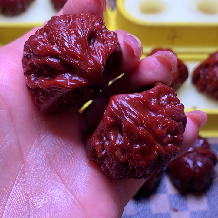 文玩核桃吊坠蛇头37