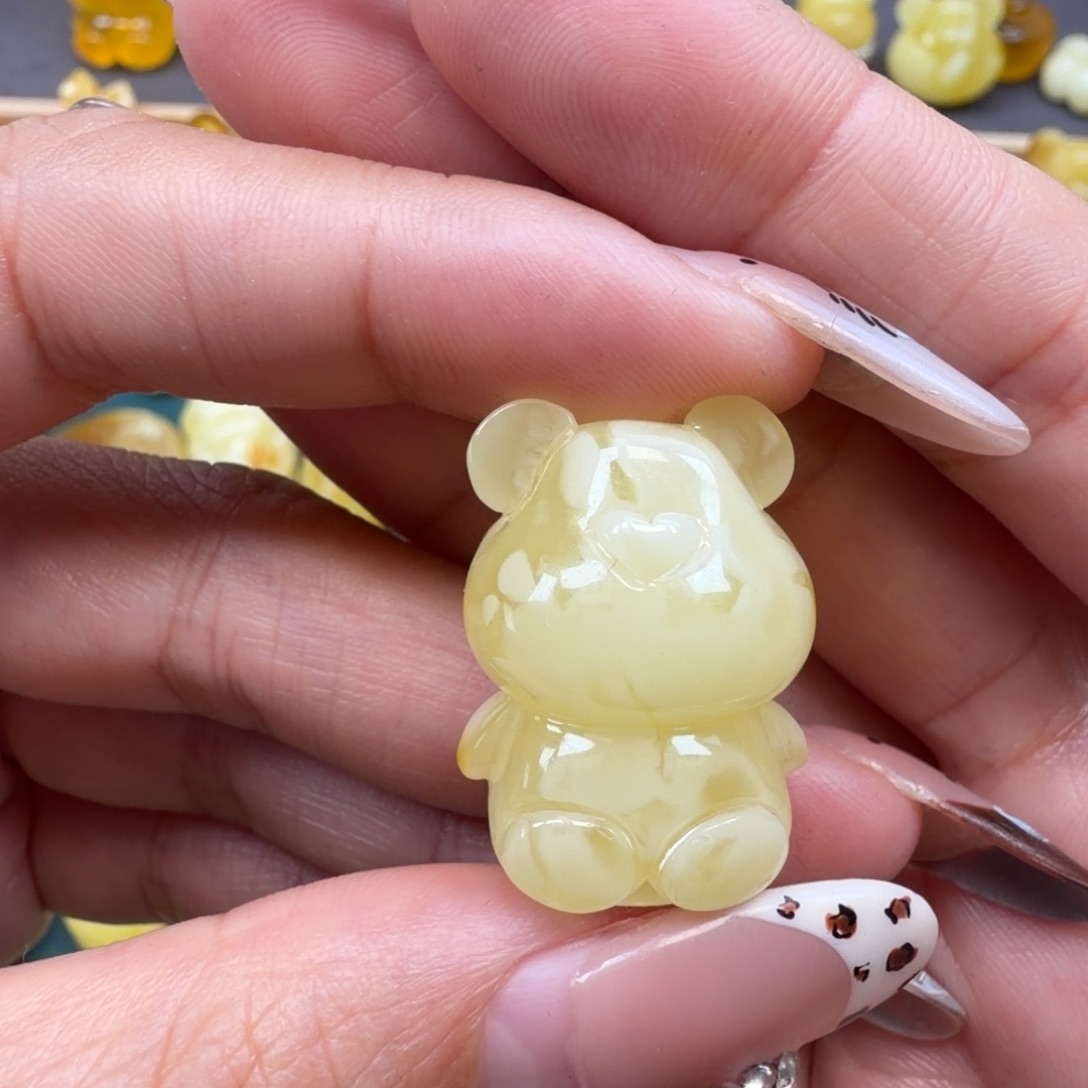 琥珀未镶嵌裸石蜜蜡