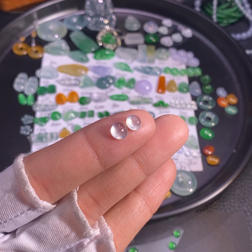 【闪购商品】翡翠挂件未镶嵌蛋