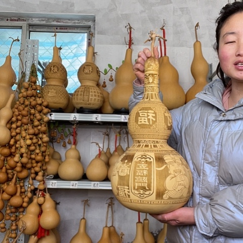 天然植物葫芦文玩