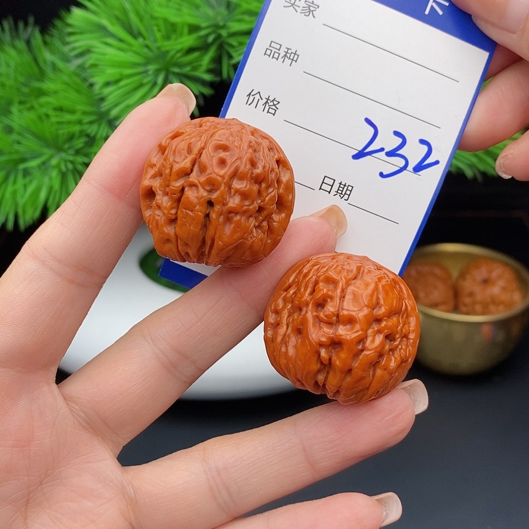 文玩核桃把件33甲骨文232