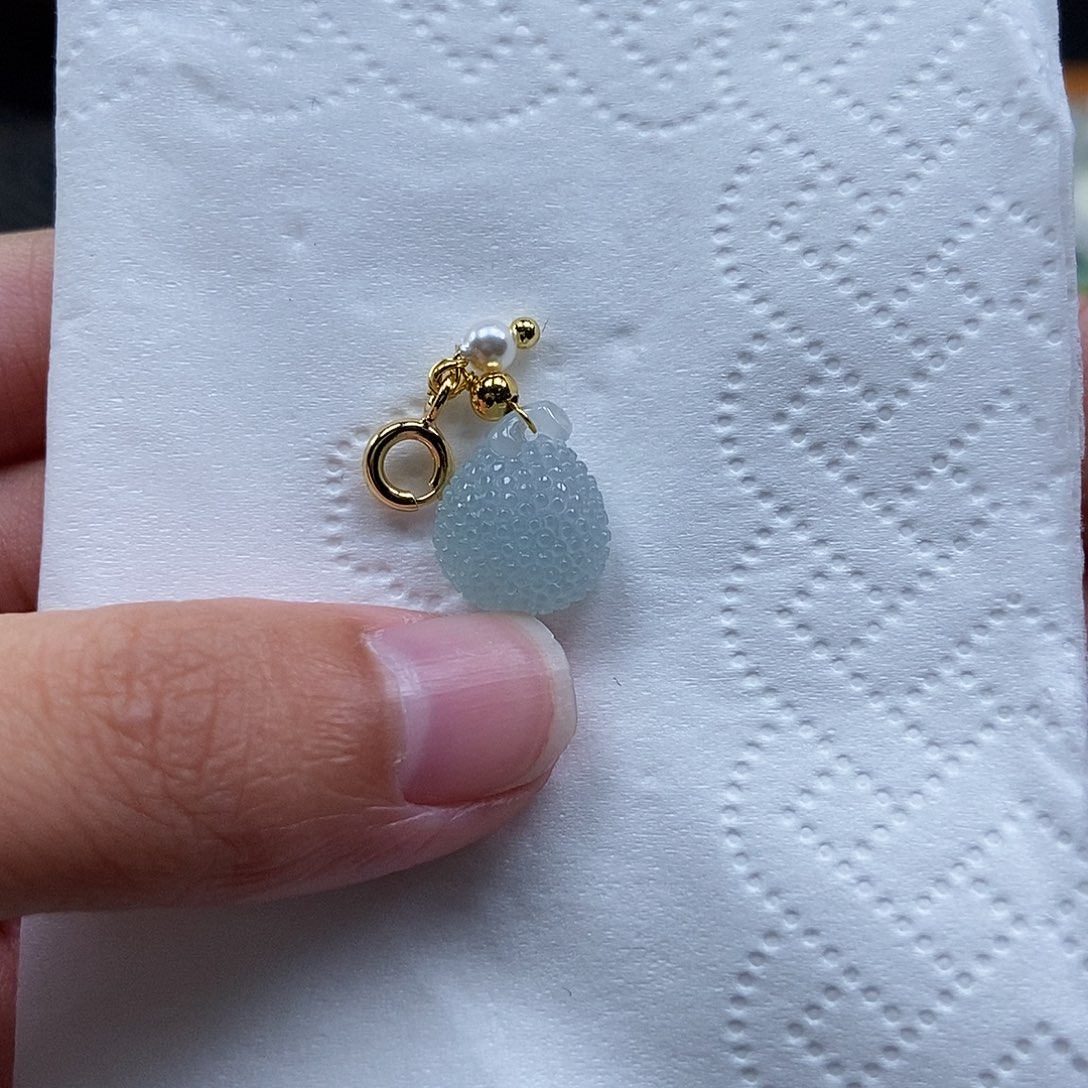 未镶嵌挂件翡翠闪