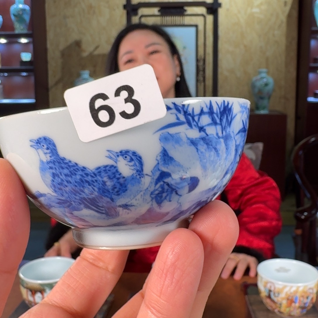 成窑青白瓷茶器精品