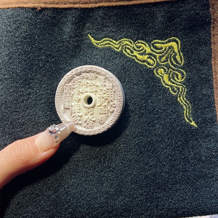 鹿骨把件鹿骨鹿角