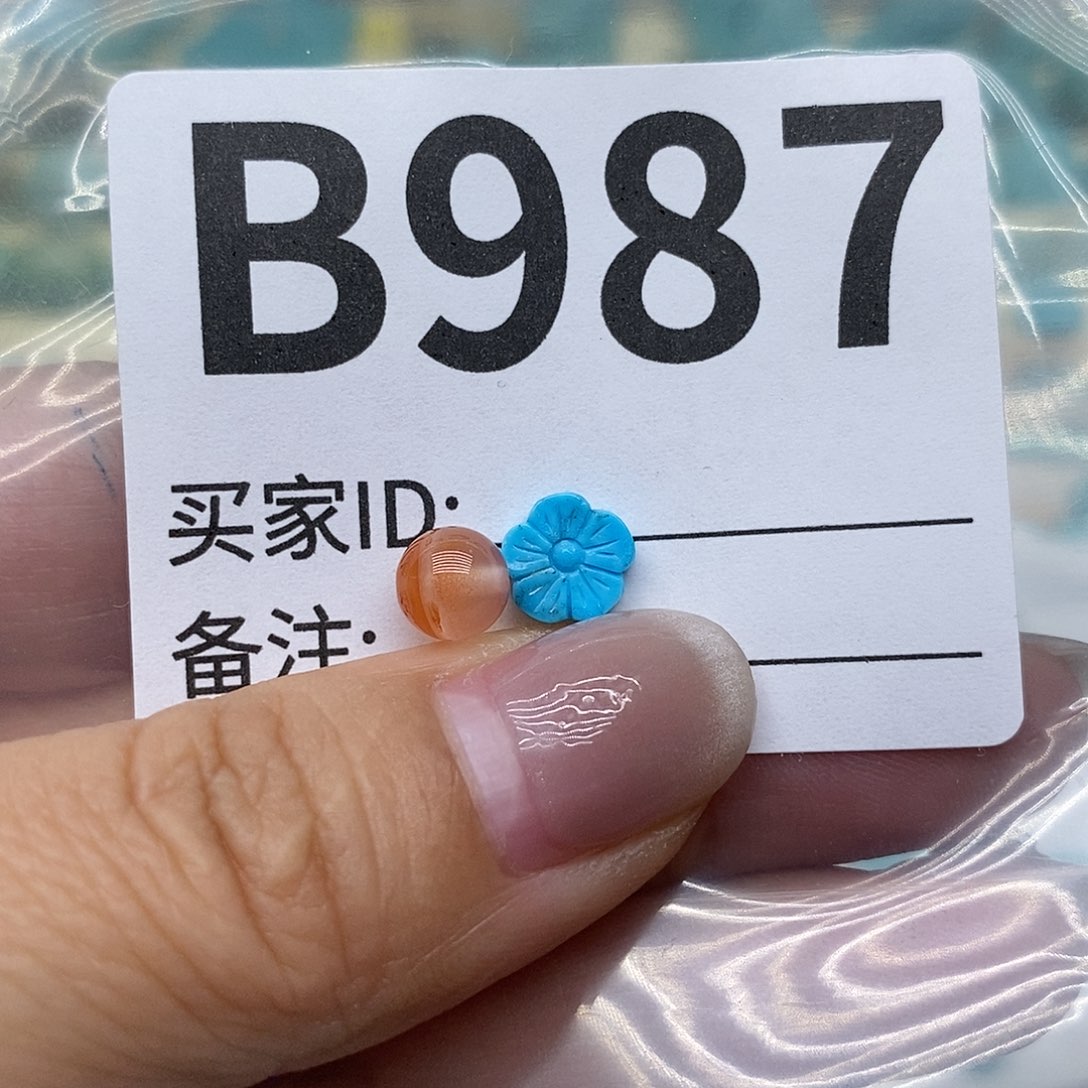 南红玛瑙配饰未镶嵌C*C