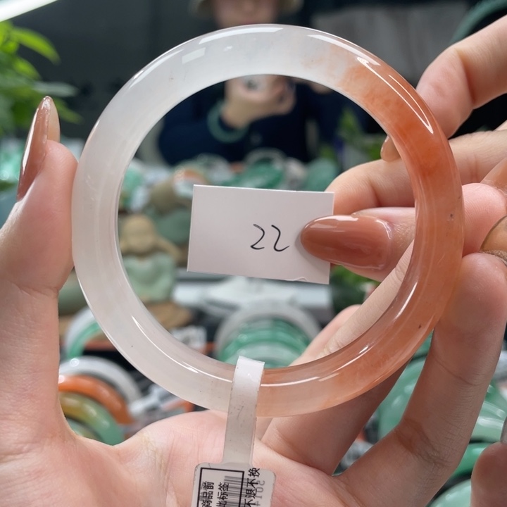 石英质玉手镯未镶嵌天然A货非洲翠手镯