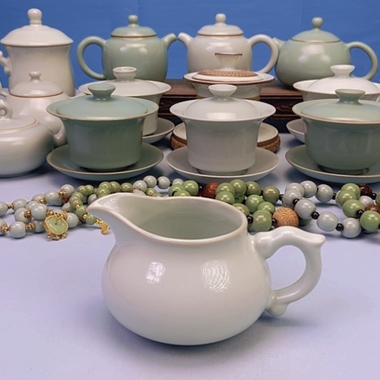 杯睿月白公道杯原矿原釉原产地