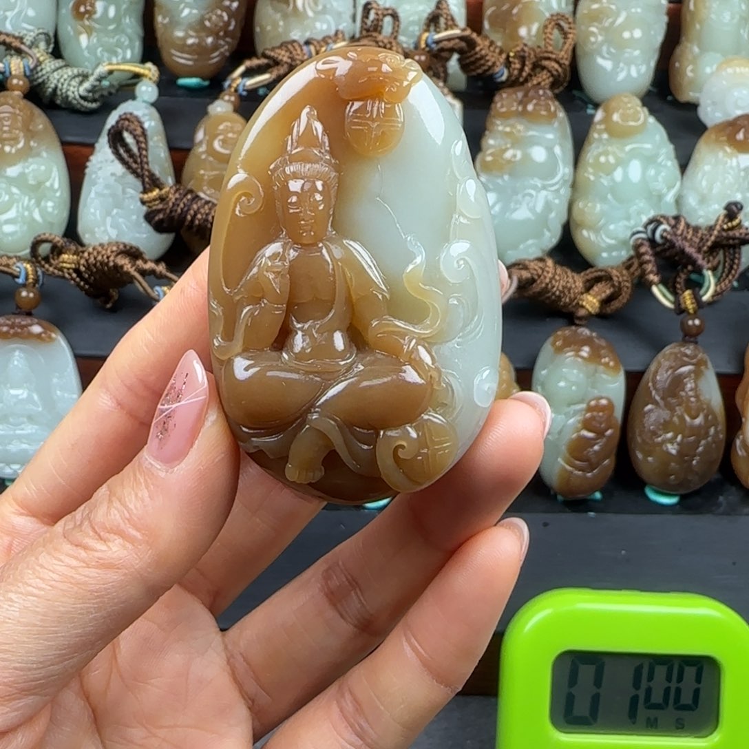 和田玉挂件未镶嵌