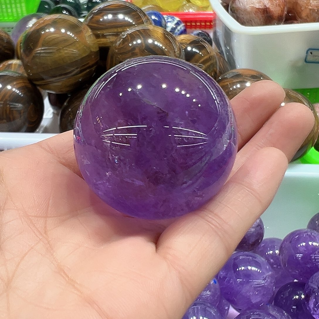 水晶水晶球摆件未镶嵌