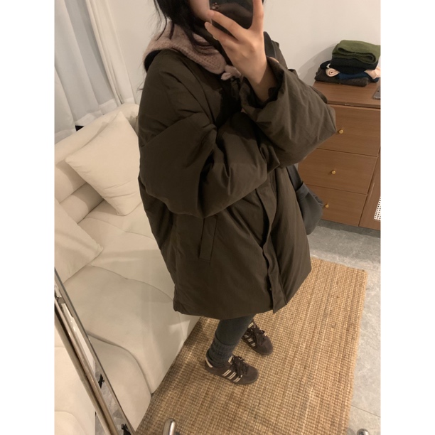 90鹅绒 韩国东大门apm鹅绒服 穿到零下15度