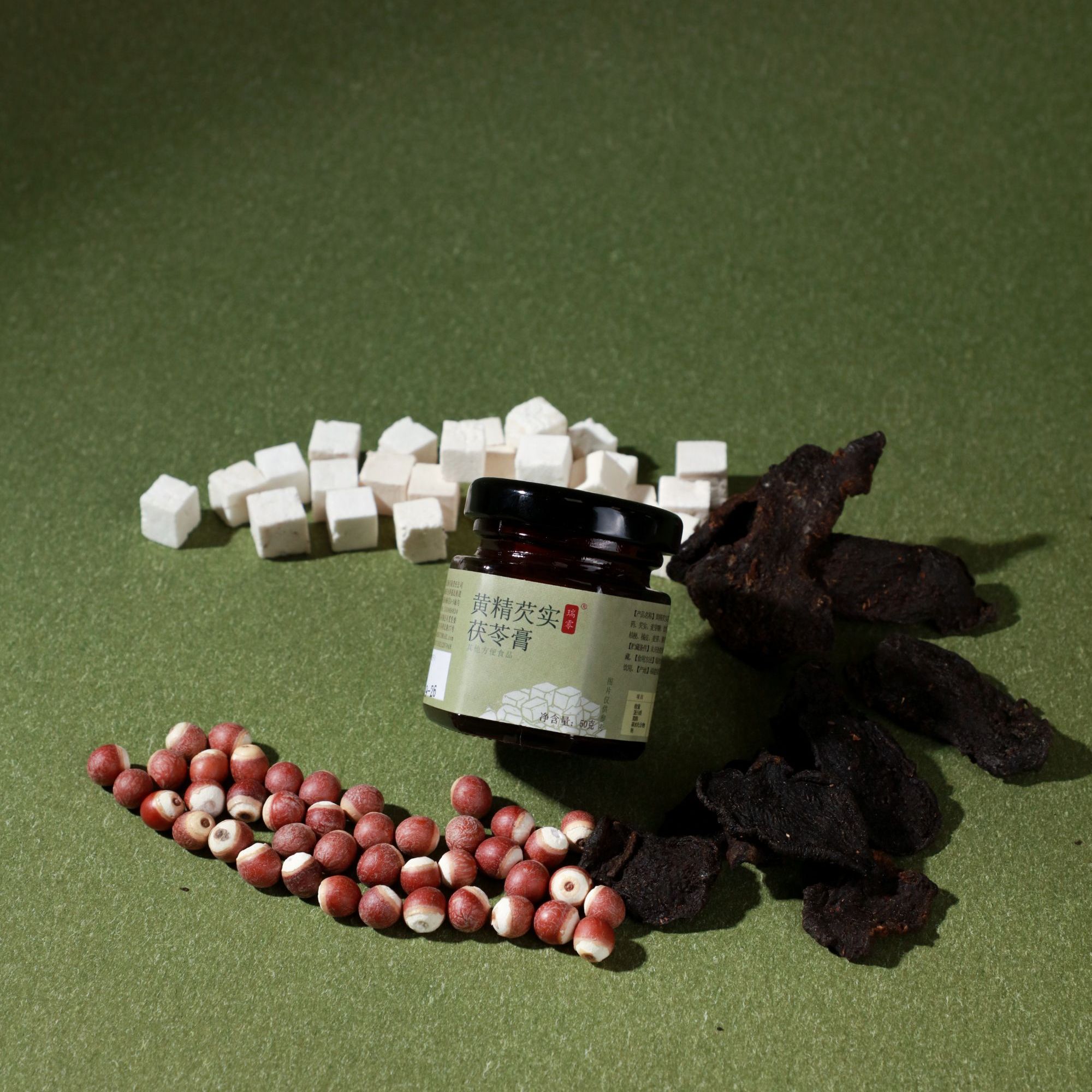 瑞零传统滋补黄精芡实茯苓膏古法熬制官方正品缓解压力改善50g