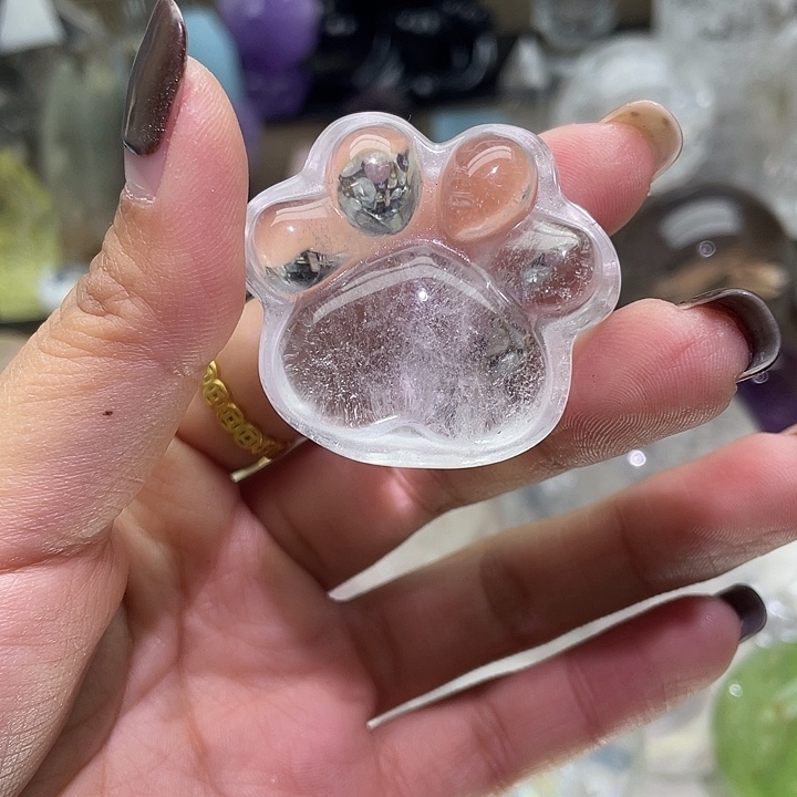 水晶珠宝半成品银S925镶嵌3