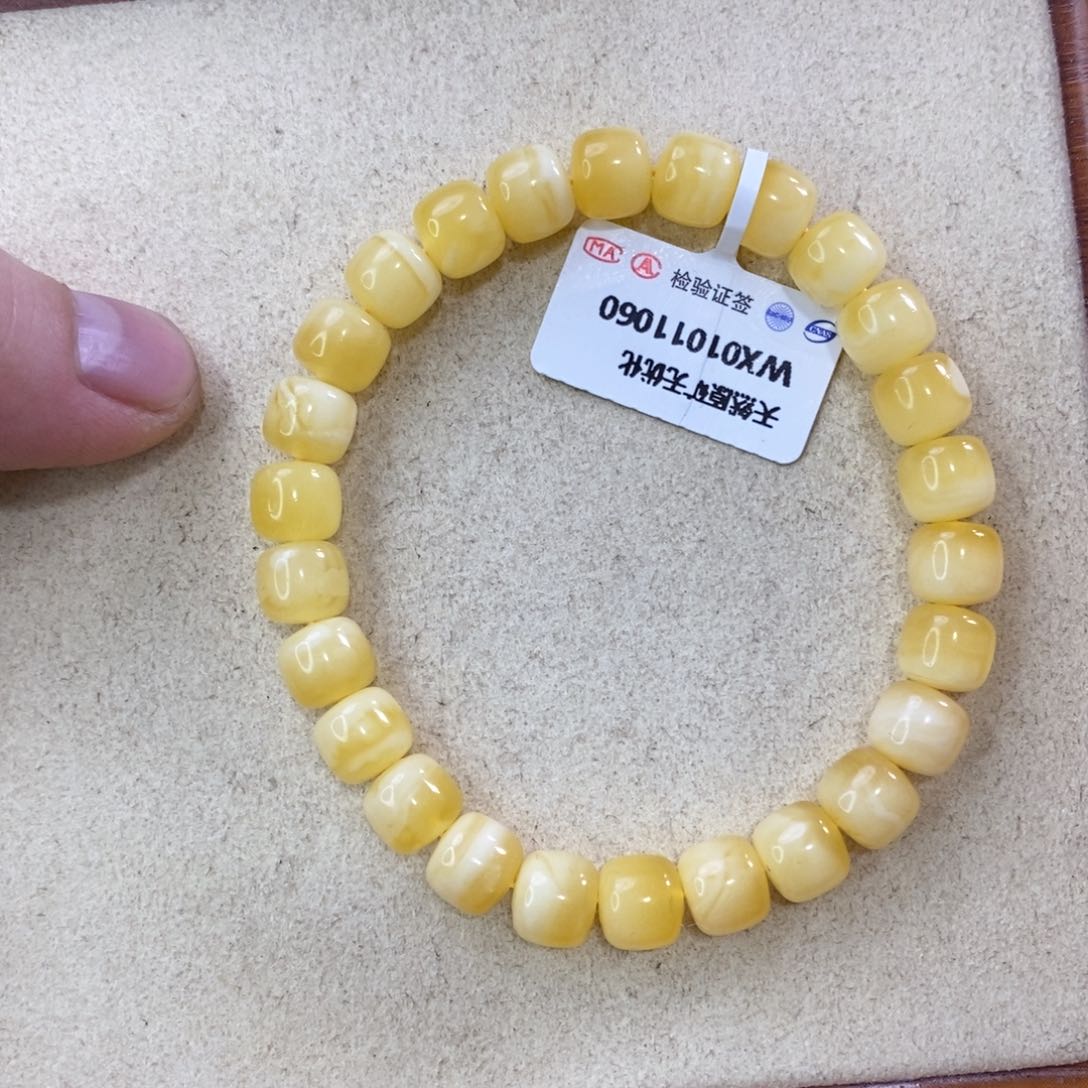 蜜蜡珠宝奇石未镶嵌8.5mm