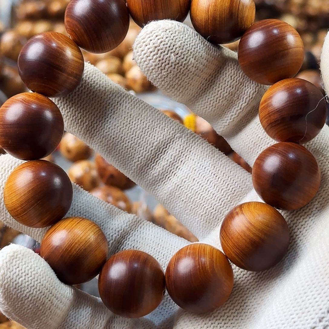 柏木（崖柏）手串/手链太行崖柏陈化黑油1.8手串