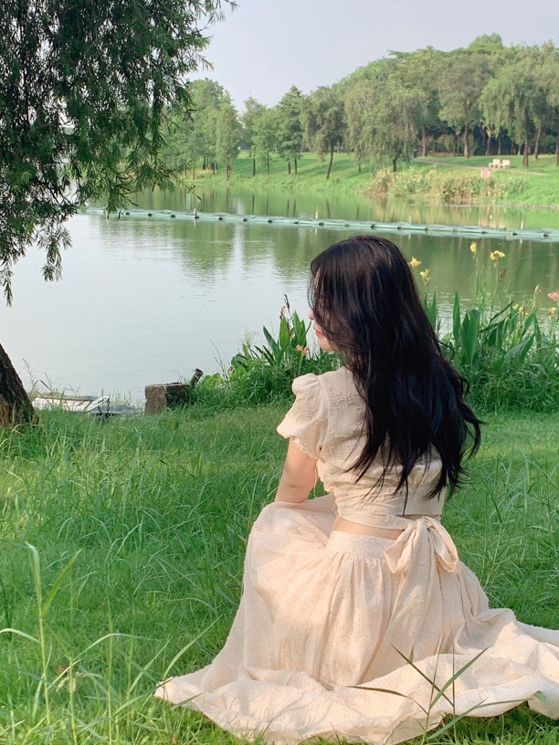 【NW女神夏款A】纯欲风性感镂空女装夏季辣妹修身短款法式蕾丝白色