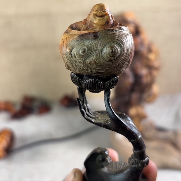 我***蛋崖柏崖柏雕刻乐乐