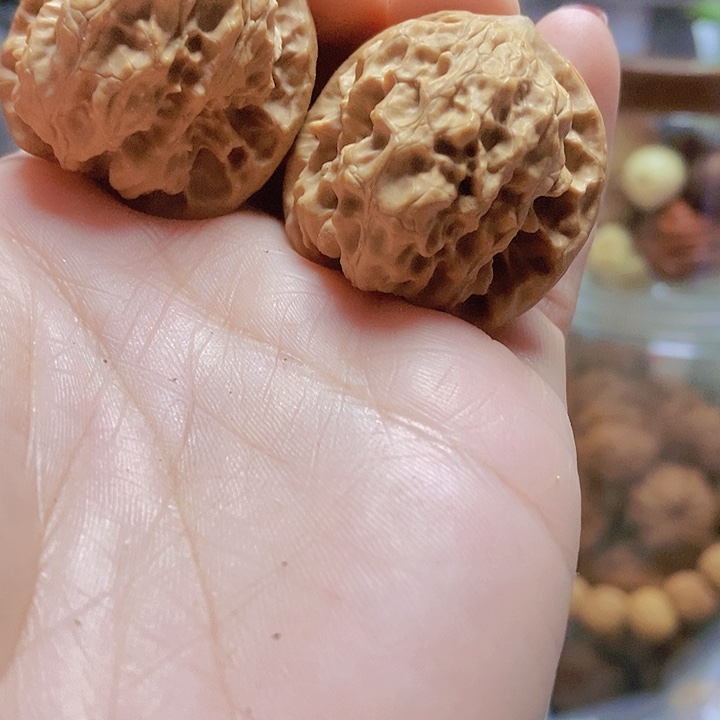 【闪购商品】文玩核桃把件33.5野狼