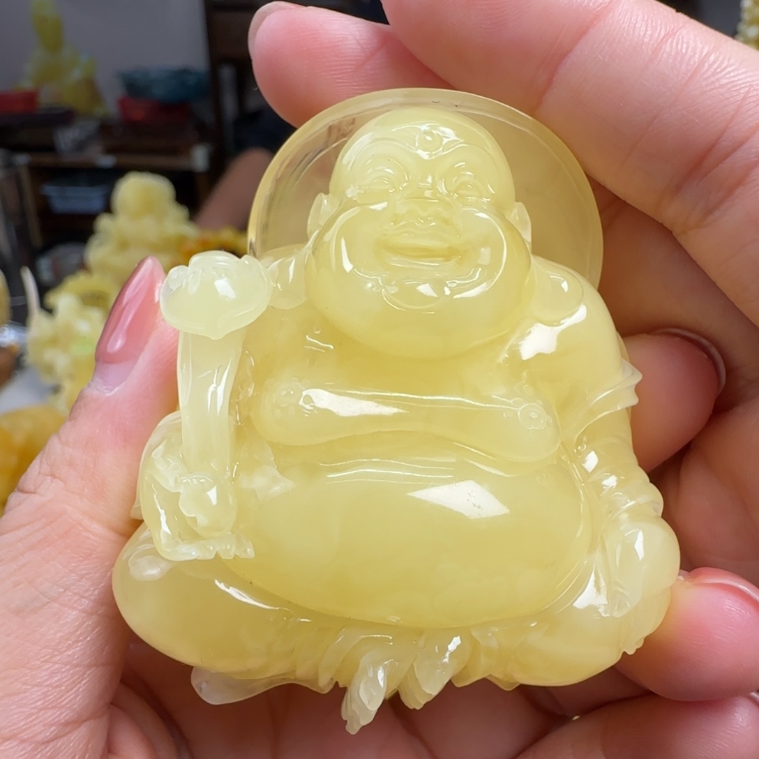 蜜蜡未镶嵌珠宝奇石