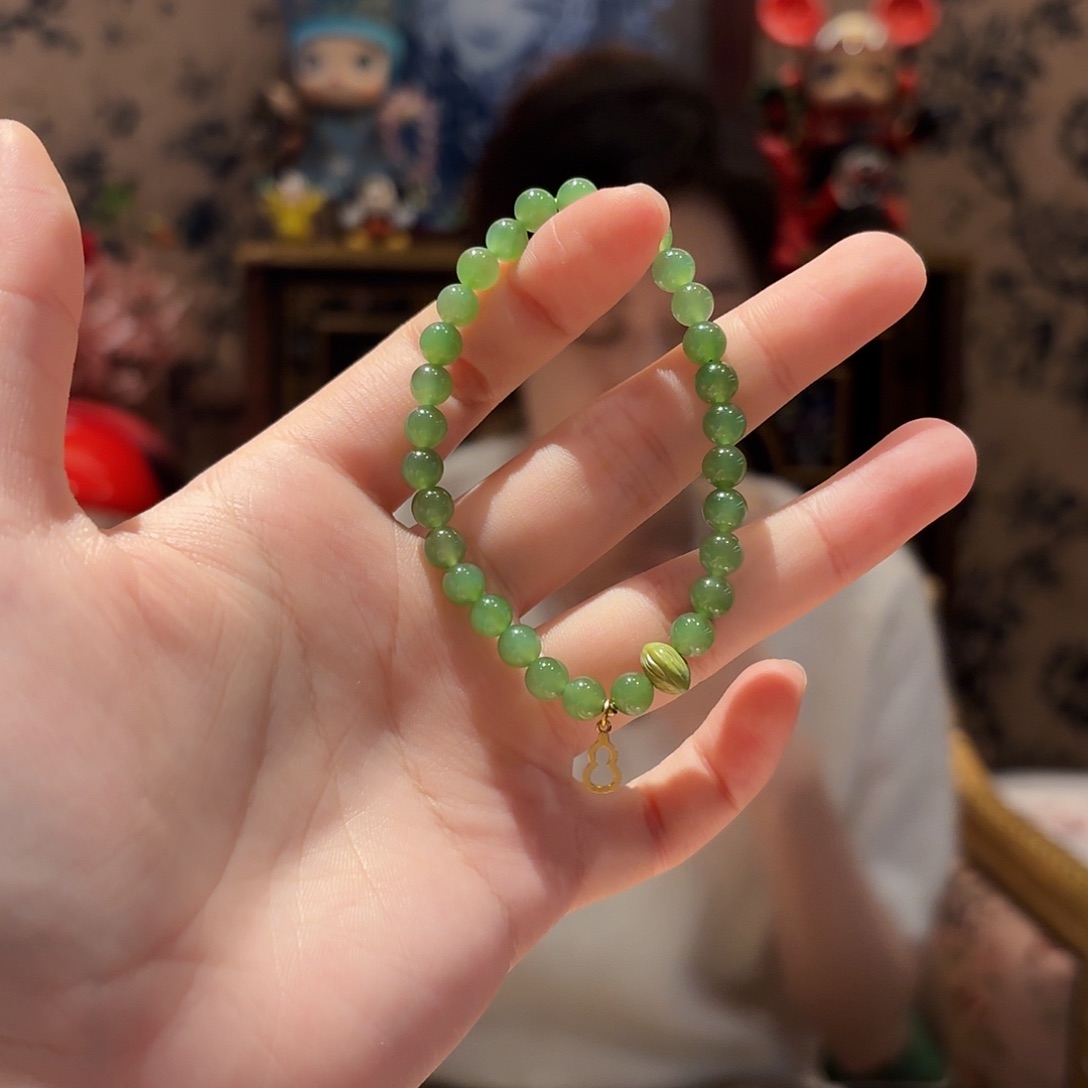 和田玉手串未镶嵌