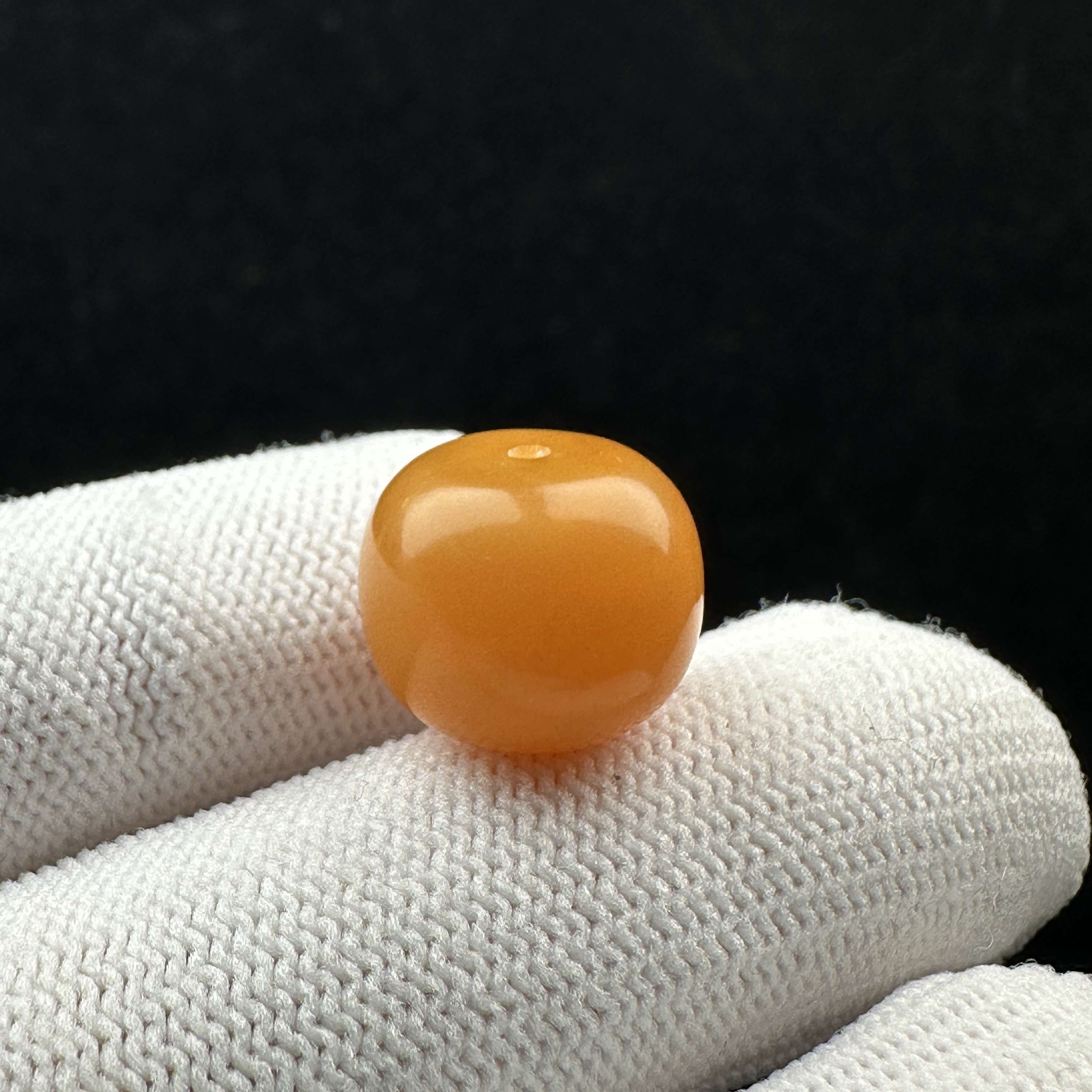 A7694天然蜜蜡 老型14*12mm支持复检假一罚十