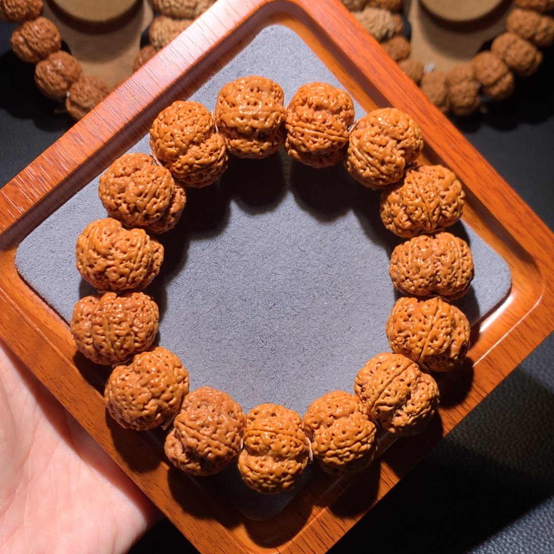 手串金刚菩提25肉梅花开播福利