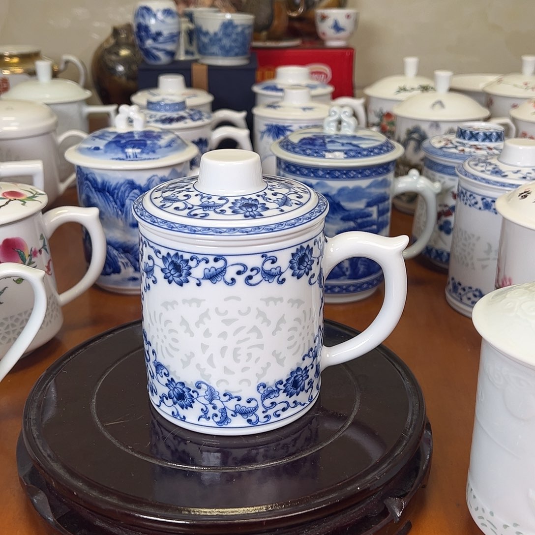 景德镇陶瓷高温办公杯