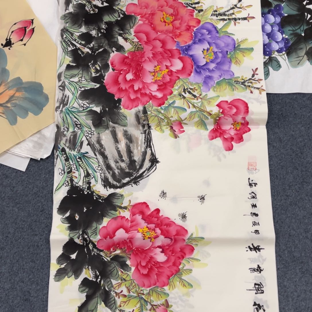 国画处理作品看好再拍哦