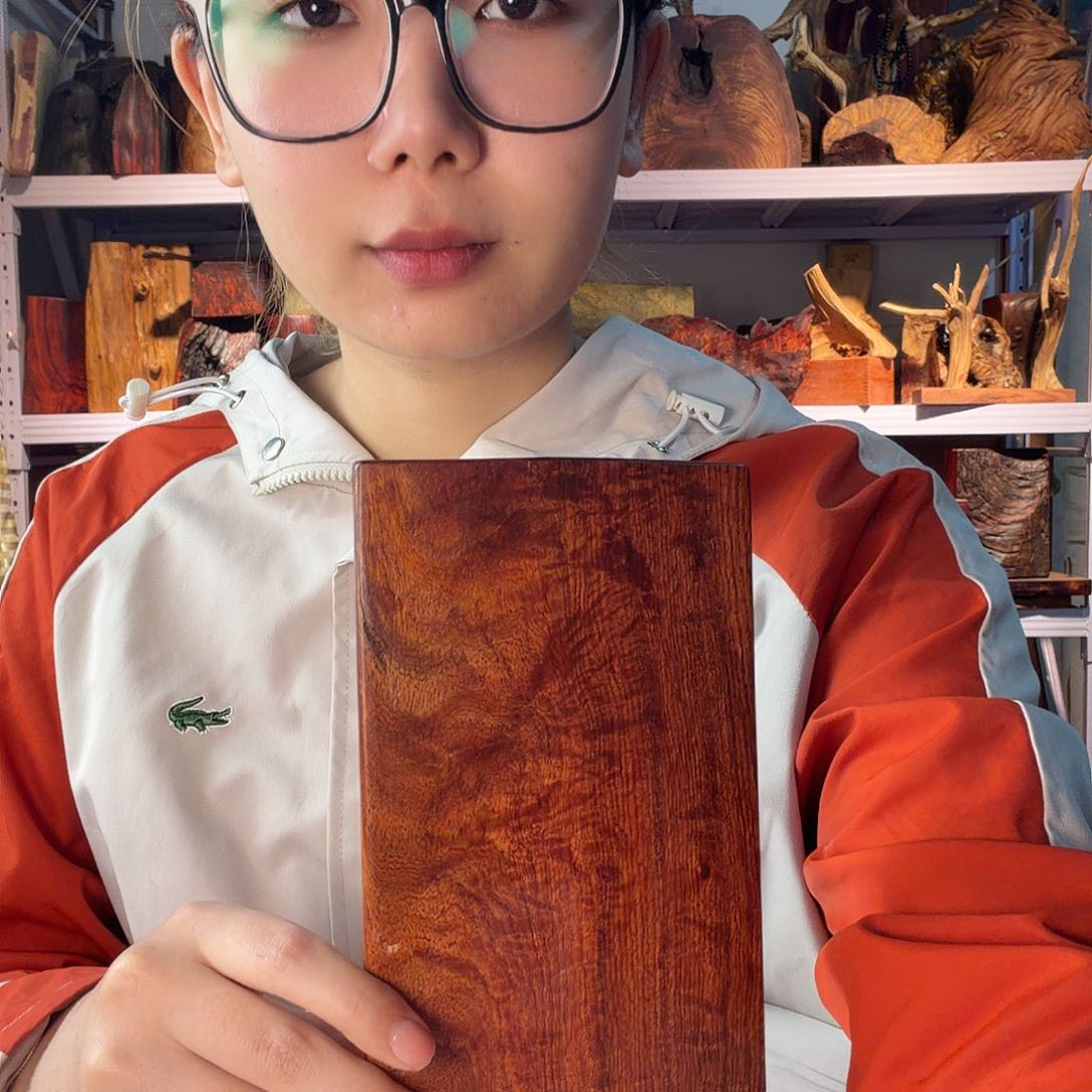 紫檀木类端景台.*宝