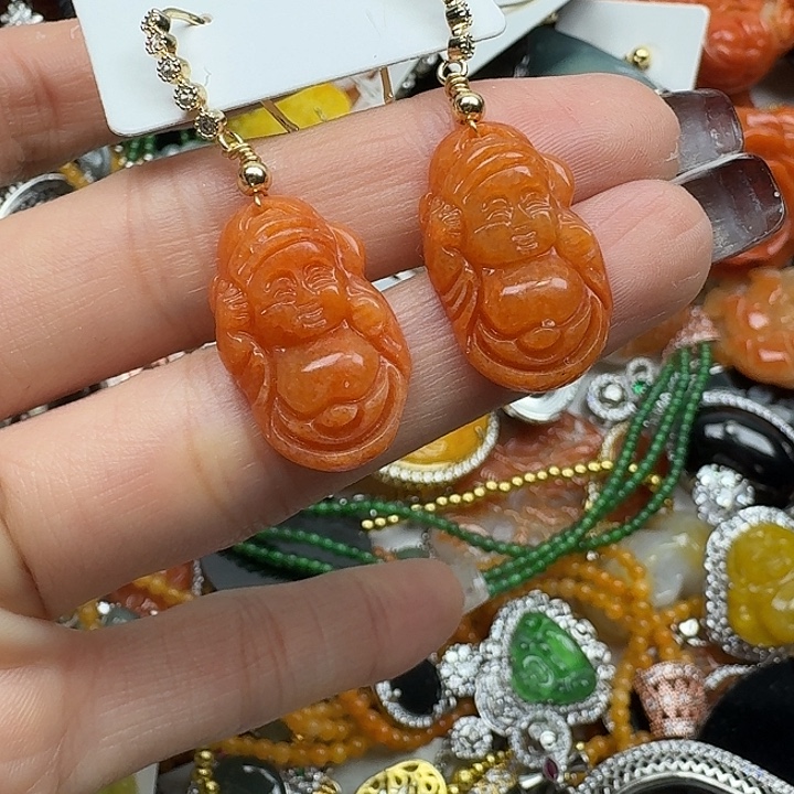 翡翠未镶嵌项链翡翠