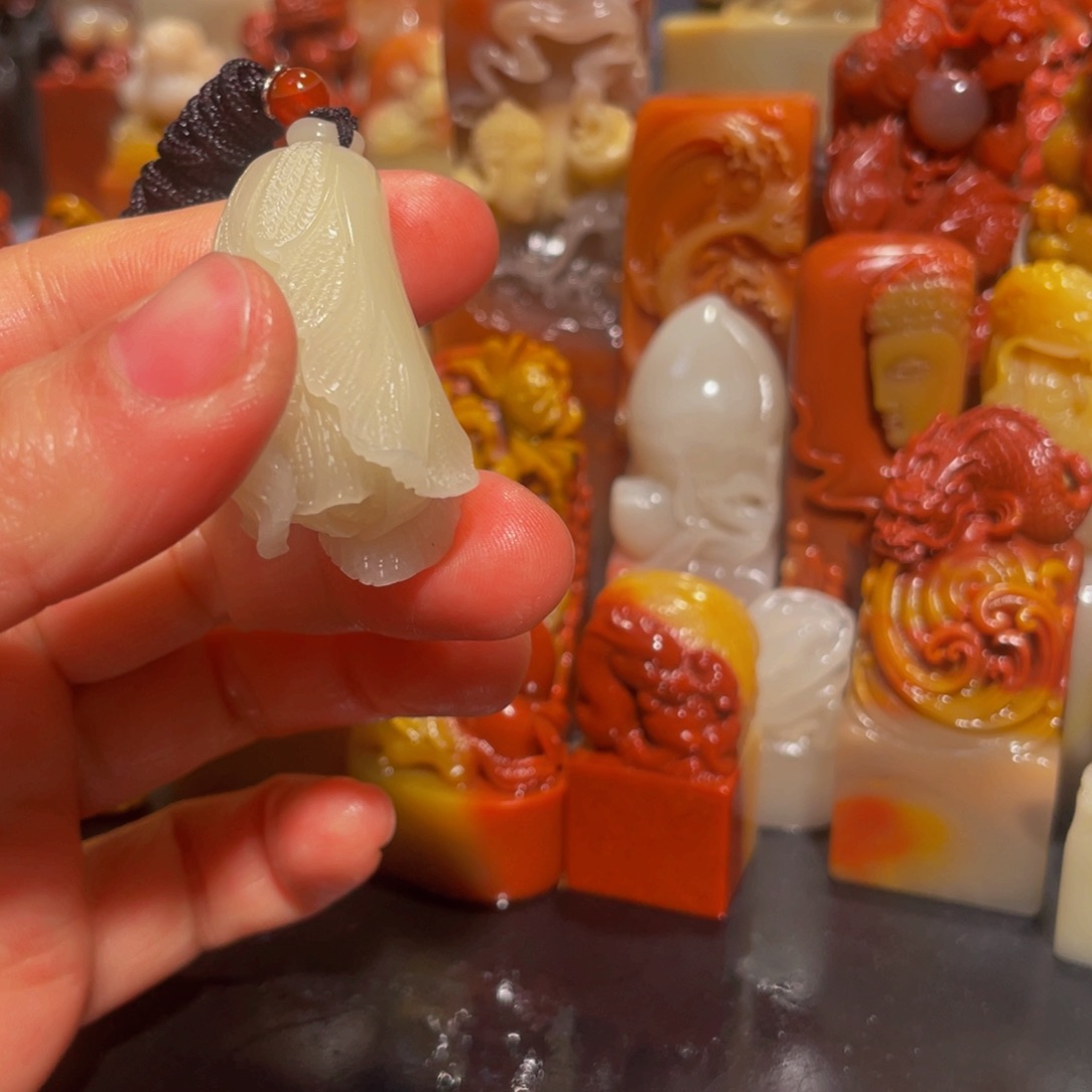 寿山石印石精美寿山