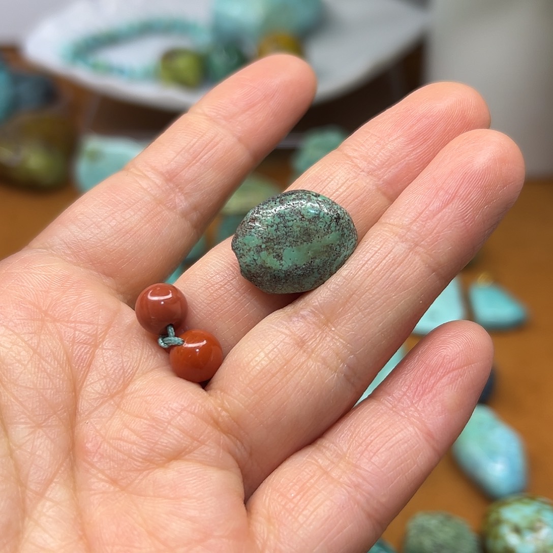 玛***雅玛瑙/玉髓未镶嵌吊坠