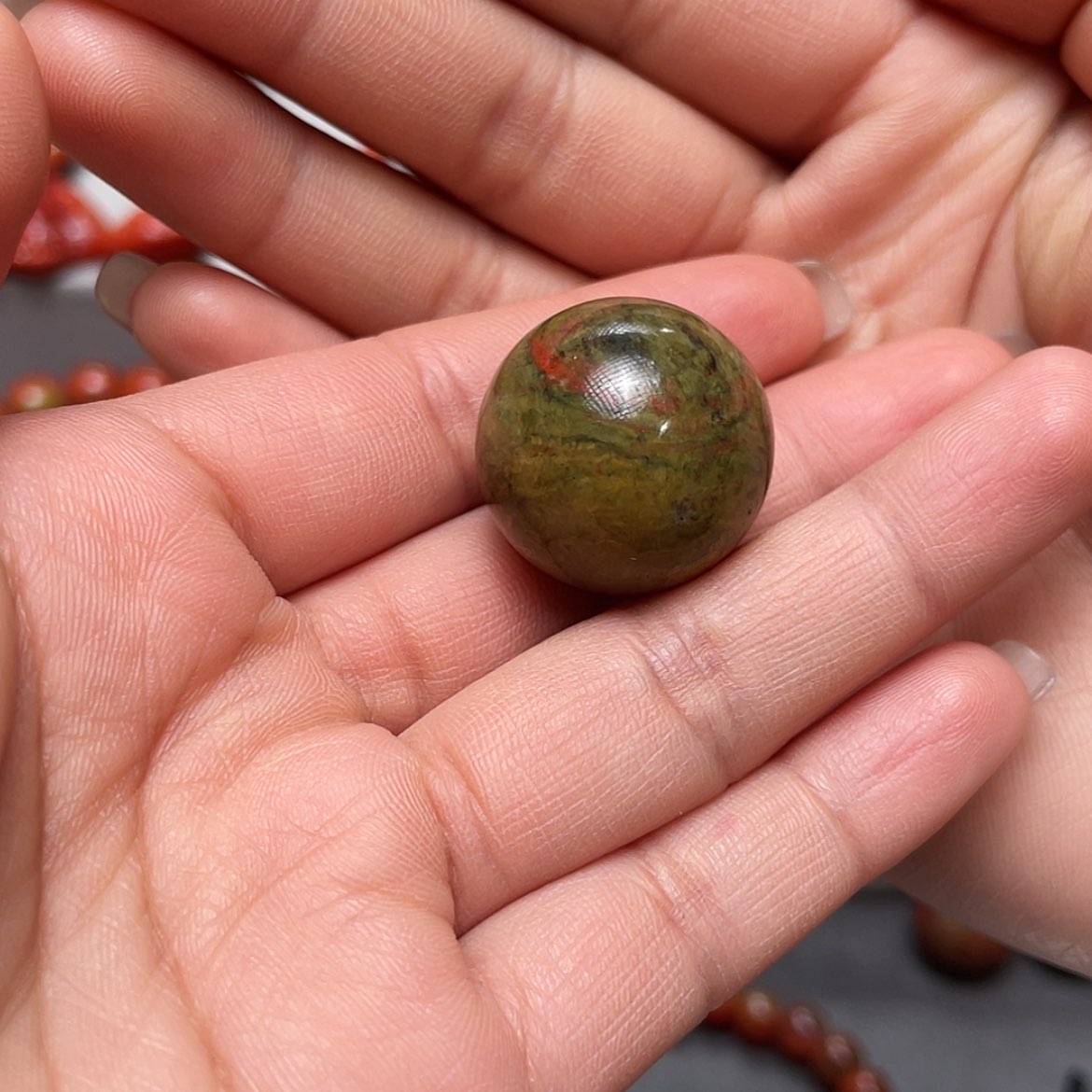 【闪购商品】玛瑙/玉髓手串未镶嵌黑*