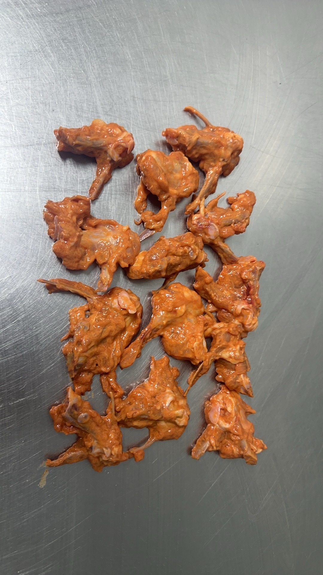 奥尔良鸡骨叉.一件2斤（样品）贵在顺丰冷运 包冰率不含冰