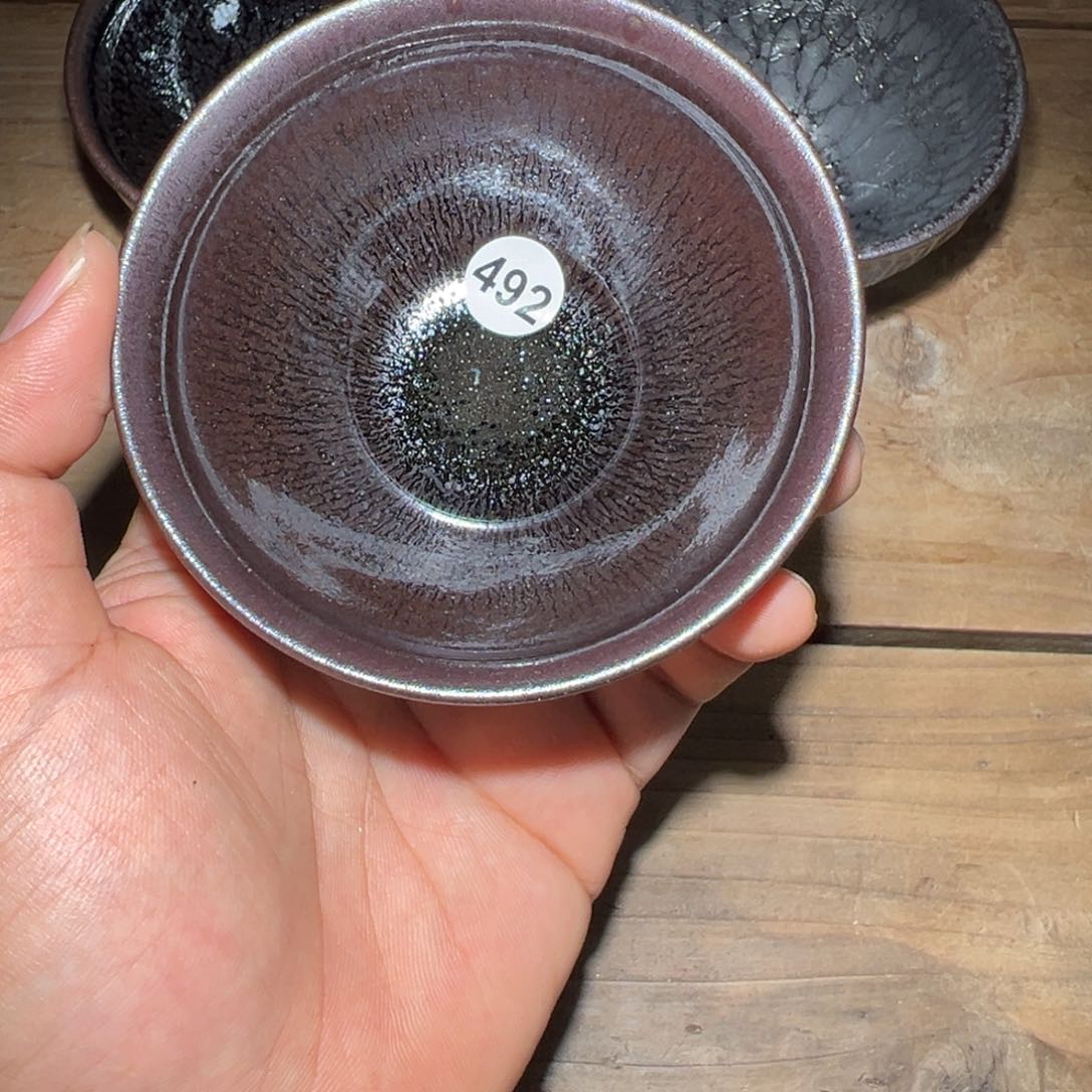 茶盏老表精选柴烧492